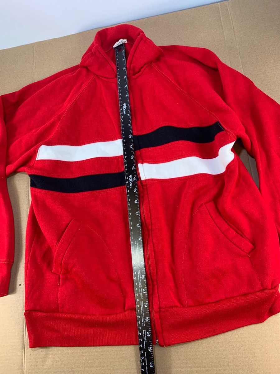 50s 60s Sears Sportswear フルジップフーディー Vintage 60s 70s Sportswear Surf Stripe Sweatshirt Jacket Full Zip
