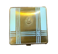 1930’s Vintage Powder Compact Elgin (Clarice Jane) Delta Sigma Psi Cartouche #43