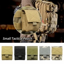 Military Molle Pouch Tactical Single Pistol Magazine Pouch Hunting Ammo Camo Bag