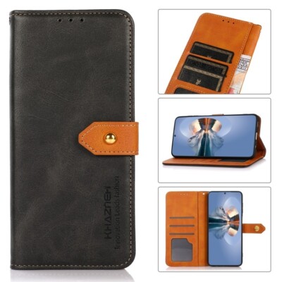 For Honor X9B/X50 5G/Magic6 Lite 5G Dual-Color Cowhide Texture Phone Case Cover