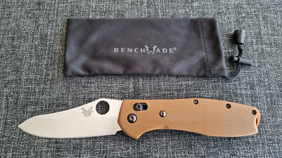 Custom Benchmade 550 Griptilian 20CV G10 Folding Knife