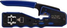 NeoRannk Network RJ45 Crimping Tool Wire Stripper Cutter for Cat6 Cat5 Cat5e