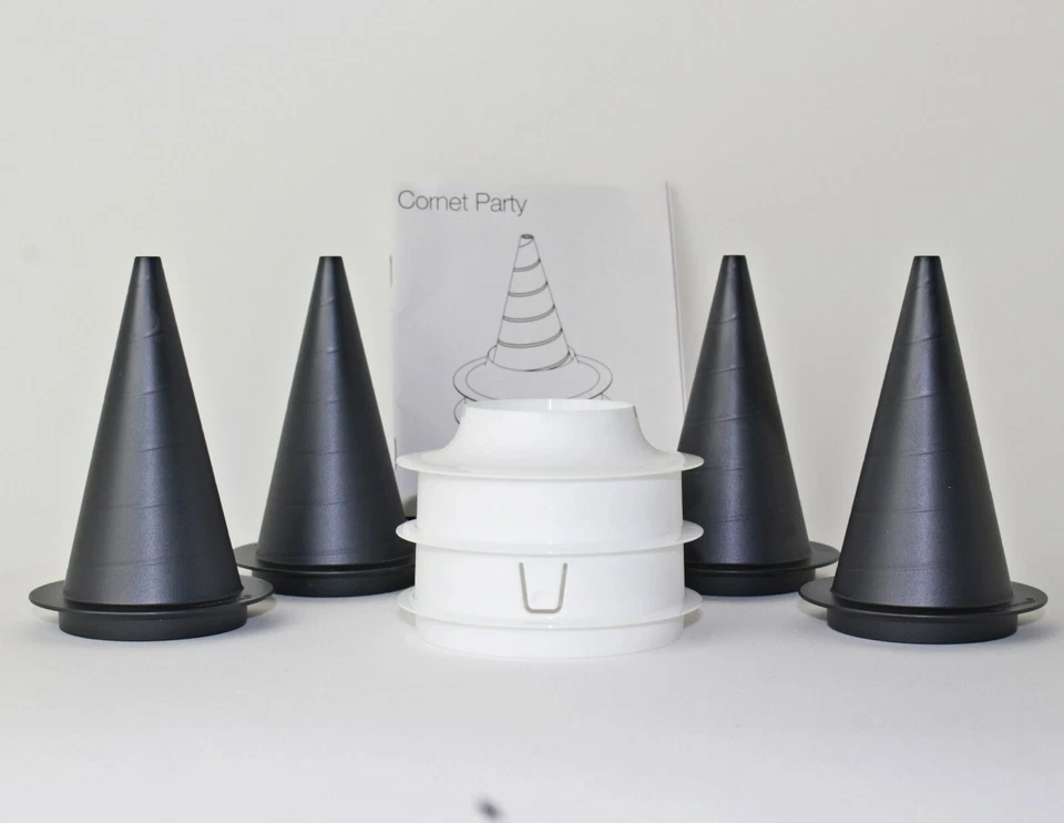 Tupperware Ultra Pro Cornet Party, Waffelform, Waffel Form, Hörnchenform, - Bild 2 von 3