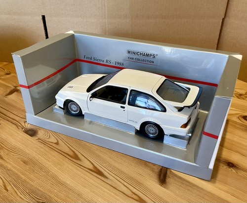 1/18 MINICHAMPS FORD SIERRA RS COSWORTH 3 PUERTAS BLANCO DIESTRO/TRACCIÓN A1 RARO - Imagen 3 de 21