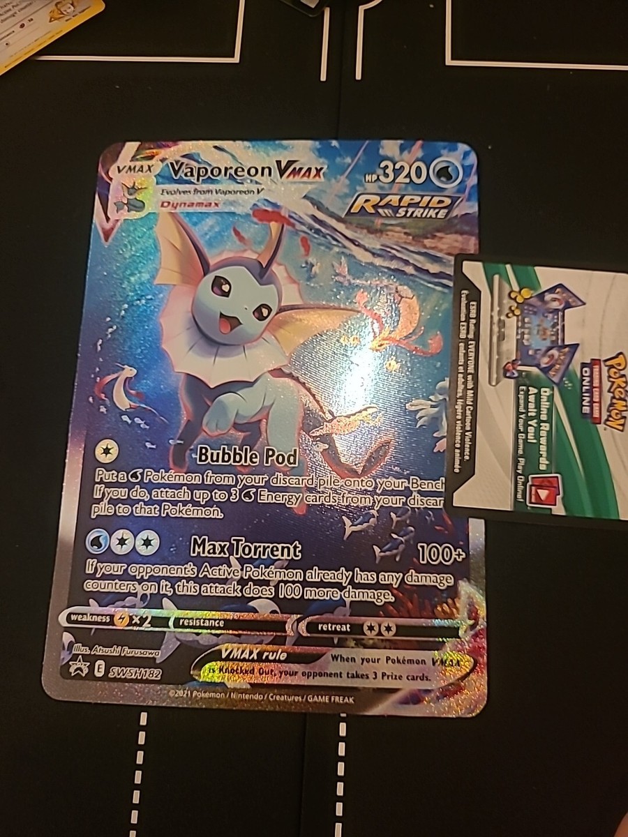 Vaporeon VMAX トレーディングカード PSA 10 Vaporeon VMAX 187/S-P Pokemon Summer Promo Pokemon
