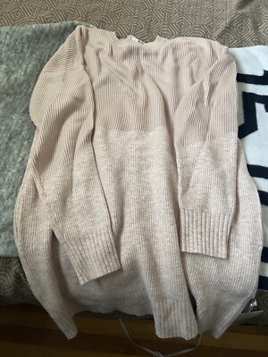 Lululemon~Restful Intention Sweater Dress Loose Pockets Pink