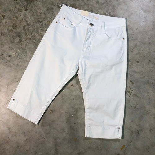 Pantalone corto donna pinocchietto capri taglie comode bermuda fino a 54  ml3030 | eBay