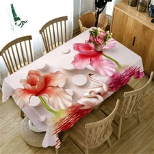 Glorious Daisy 3D Tablecloth Table cover Cloth Rectangle Wedding Party Banquet