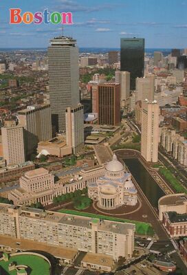 Amerika Postkarte - The Back Bay, Boston, Massachusetts RR8327