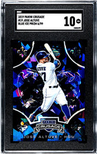 2019 Panini Crusade #19 Jose Altuve BLUE ICE PRIZM /99 SGC 10 GEM MINT