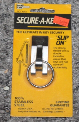 LUCKY LINE 405-1 Secure-A-Key SLIP ON (NOS)