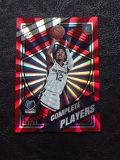 2020-21 NBA Panini Donruss Red Laser 59/99 Complete Players Ja Morant #17