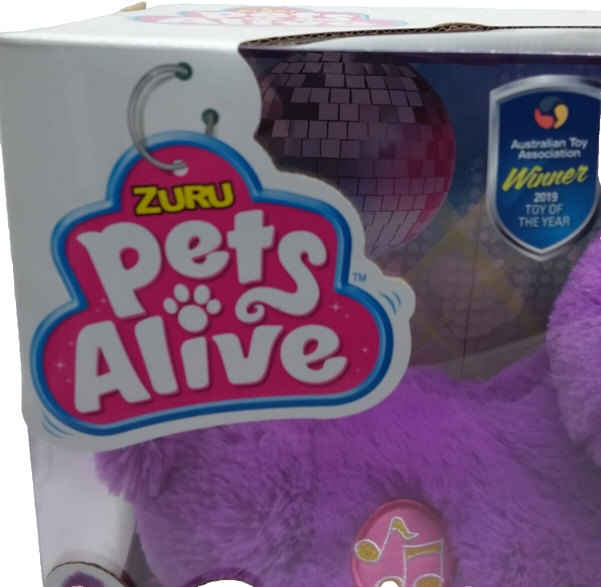 Zuru Pets Alive Bowie The Booty Shakin LLama Toy Purple Battery