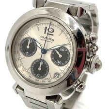 Cartier Pasha Silver Men's Watch 