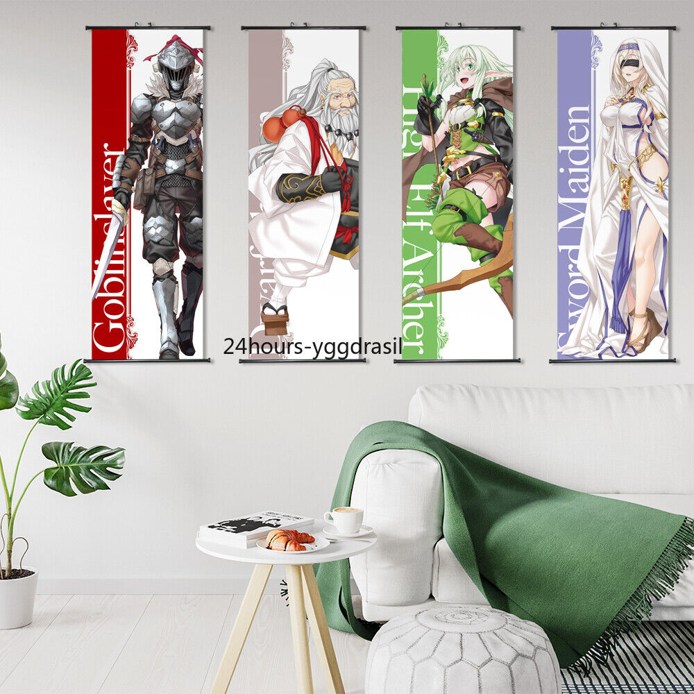 Anime Poster Goblin Slayer Protagonist Wall HD Scroll Poster 30