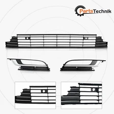 for 2013-2017 Volkswagen CC Front Bumper Lower Grille Chrome Fog Light Covers