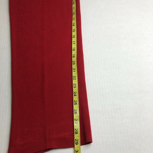 Nordstrom Burgundy Red Two Piece Knit Long Sweater Cardigan Vest & Pants Set AS - Bild 10 von 12