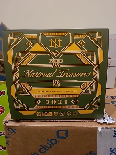 2021 National Treasures Collegiate Basketball *Empty Box*
