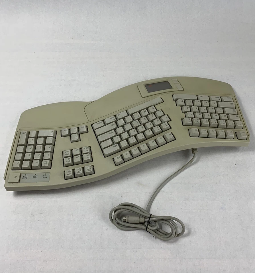 Mac Extend Ergonomic Mechanical Keyboard Glidepoint Trackpad EKB-905TP - Image 4 of 4