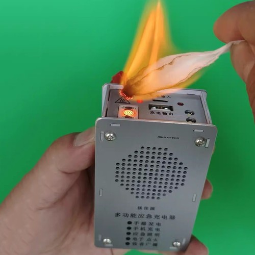 Nachhaltiger manueller Stromerzeuger Ladegerät für mobile Geräte im Freien - Zdjęcie 6 z 23