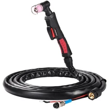 Plasma Cutting Torch, AG60 Plasma Torch 4 M Cable Plasma Cutting Gun for 50A ...