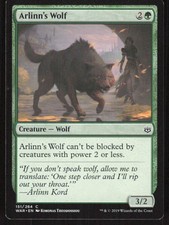 2019 War of the Spark Arlinn's Wolf Expansion/Common #151