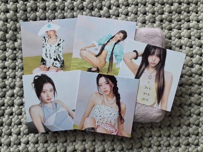 Kpop Itzy 12th Mini Album [Motto] Cake Clicker Keyring ver. Square Postcard - UK