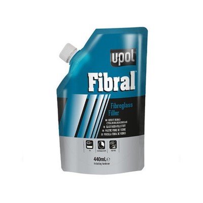 U-POL Spachtelmasse mit Langglasfaser 440 ml + Härter