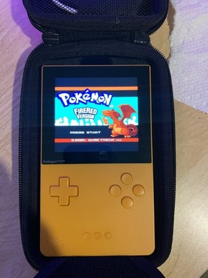 Analogue Pocket LIMITED EDITION Orange Spice. W/ original box and carrying case