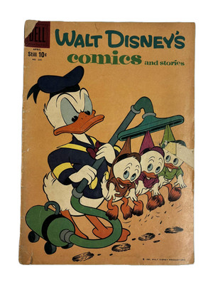 Walt Disney Comics and Stories 1960 Issue 235 Dell Silver Age Vintage Rare