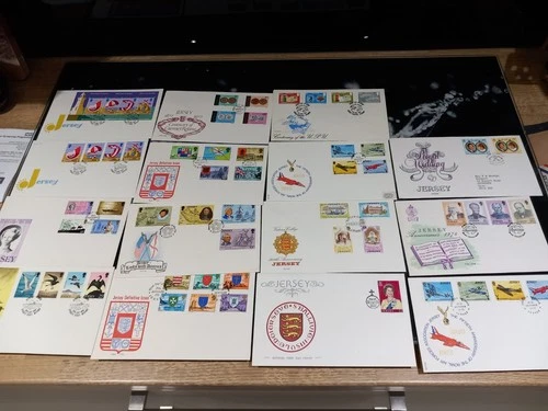 Jersey First Day Covers x 15
