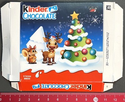 Kinder Chocolate   leere Schachtel    MHD 2025        (03041795)