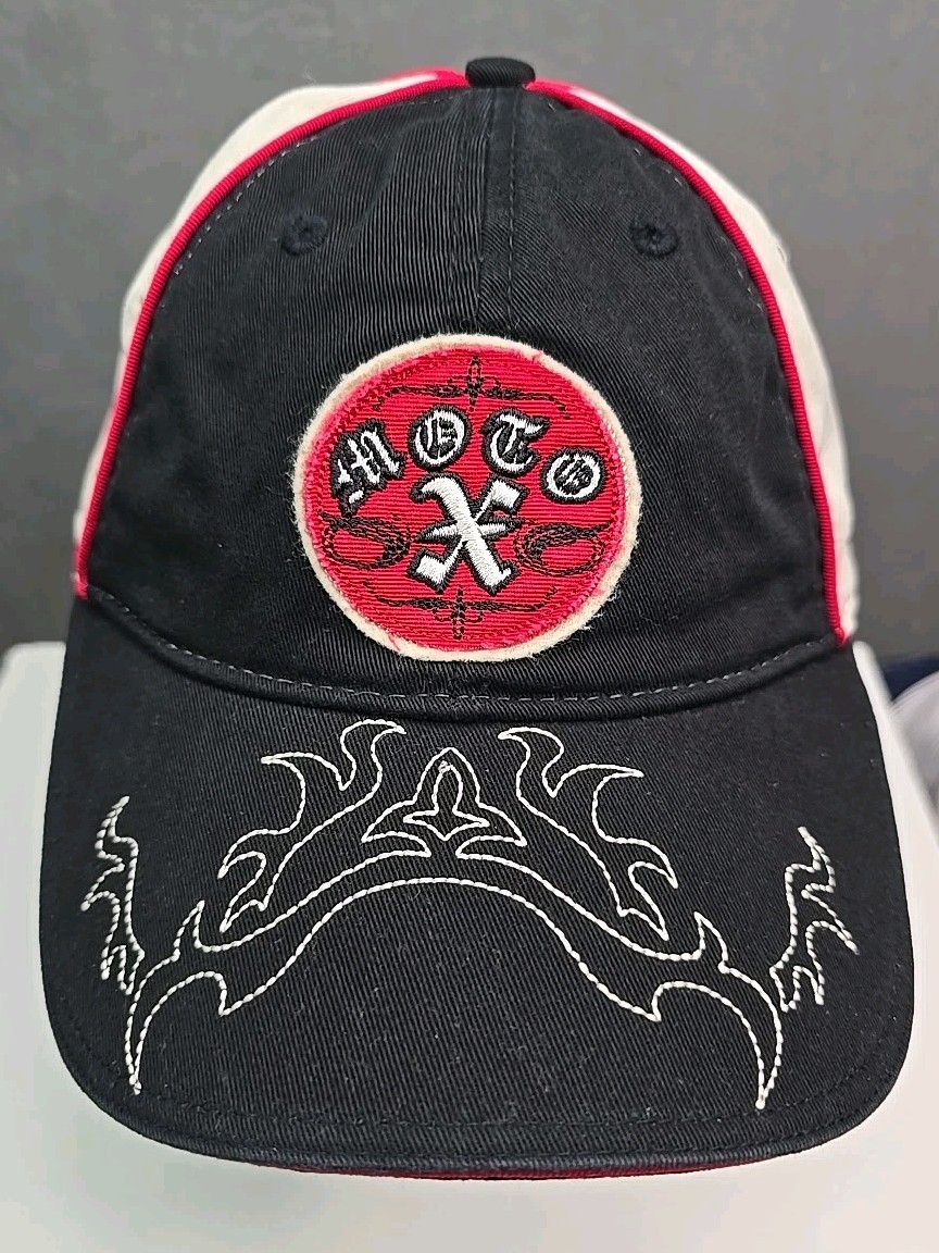 VTG HYP hat strapback MOTO X patch embroidered br… - image 1
