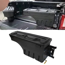 For 2015-2022 Ford F150 F-150 Truck Bed Storage Tool Box Swing Case Right Side