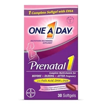 *8/2025* One A Day Prenatal 1 Complete Multivitamin/Multimineral 30 Count