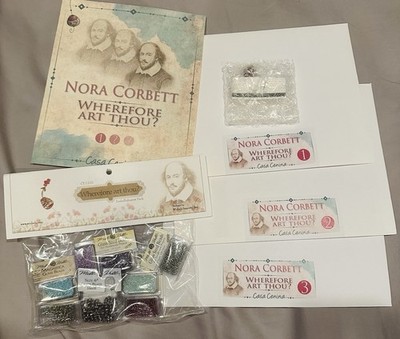 Mirabilia Nora Corbett Wherefore Art Thou Complete Chart With Embelisment Pack