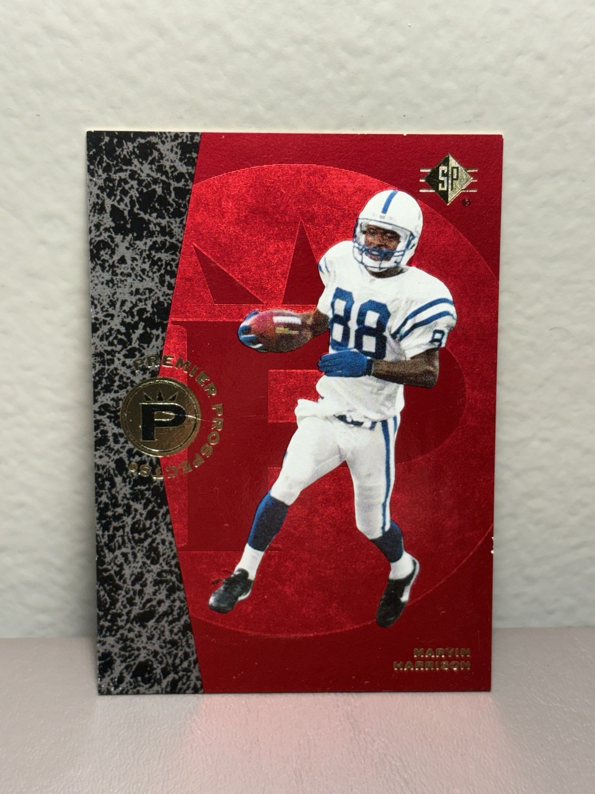 Marvin Harrison 1996 Upper Deck SP Premier Prospects #18 RC Colts Rookie