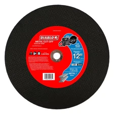 12 In. X 1/8 In. X 1 In. Metal High Speed Cut-Off Disc (5-Pack) ✅✅✅