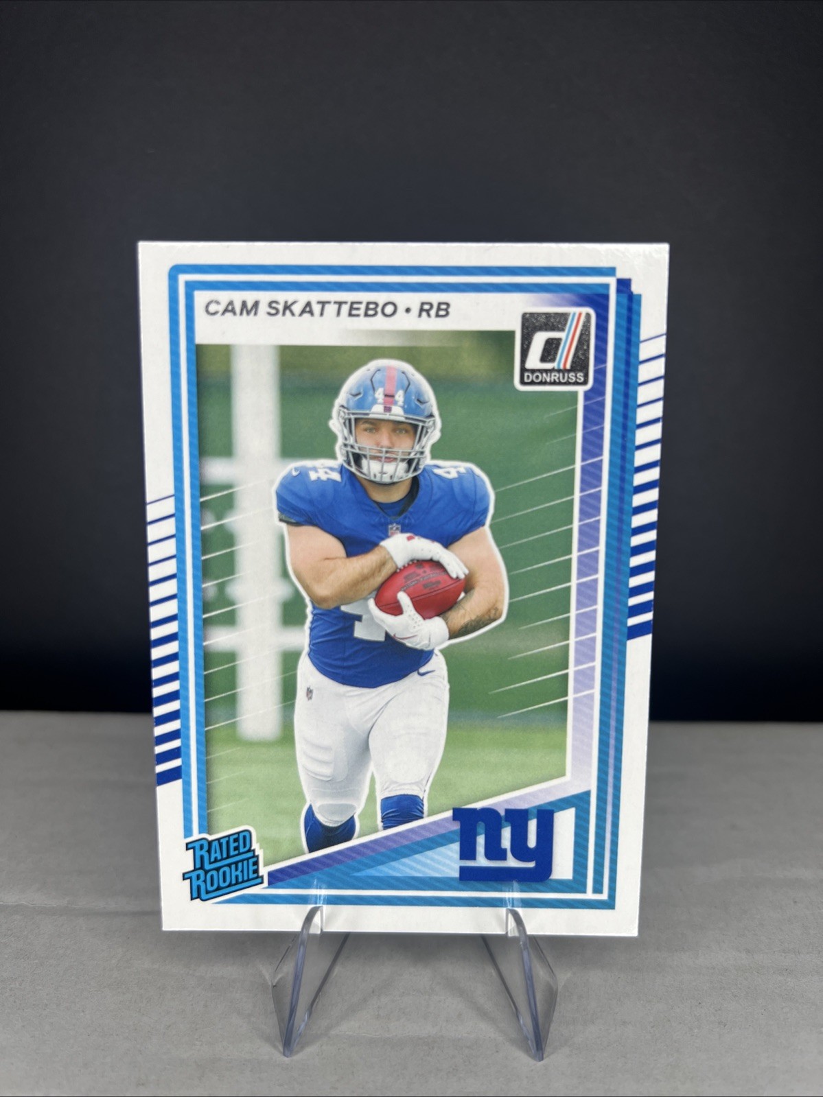 2025 Panini Donruss - Rated Rookie Cam Skattebo #302 (RC)