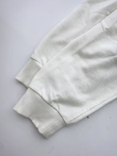 PRADA Zip Hoodie/ Size L/ Cotton/ White/ UJL40A S222 116J thumbnail 6