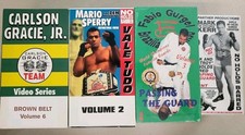 LOT OF 22 VINTAGE BRAZILIAN JIU-JITSU/VALE TUDO MARTIAL ARTS VHS 90'S 