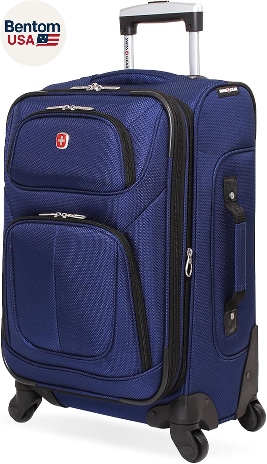 Durable Lightweight Travel Suitcase, Bl