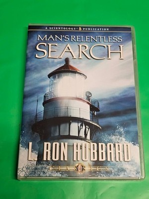 Man's Relentless Search (Audio CD) L. Ron Hubbard Scientology Free Shipping