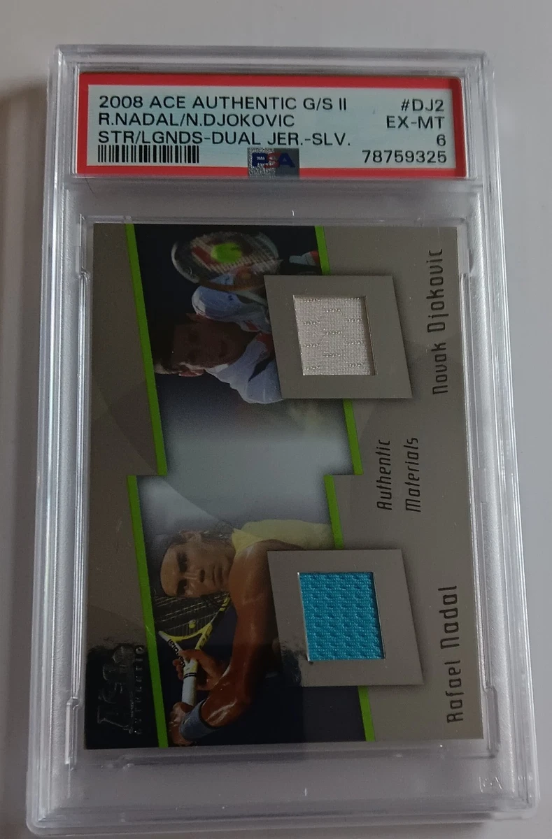 Ace Authentic ジョコビッチ　ジャージカード Tennis Ace Authentic Sports Trading Cards & Accessories for sale