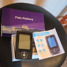 Pain-Relieve TENS Unit Massager, 24 Modes, 2 Channels, Handheld