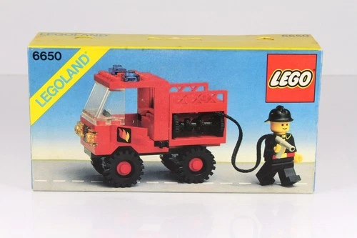 New Lego Set 6650, Fire and Rescue Van, Vintage 1981