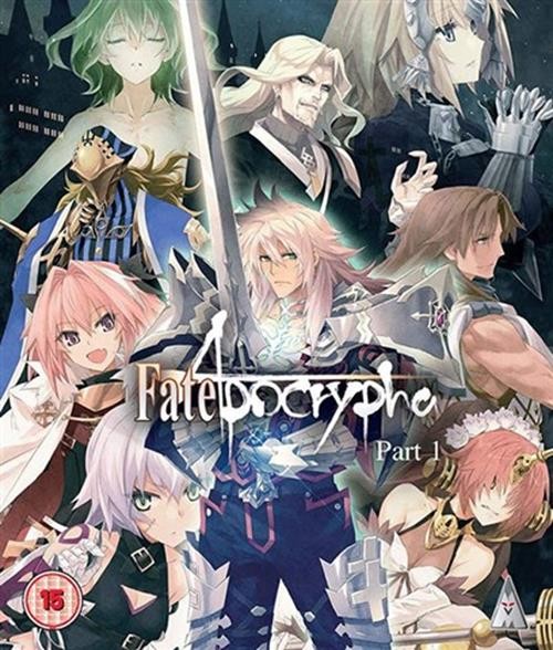 Fate/Apocrypha Blu-ray Disc Box Ⅰ&Ⅱ Fate Apocrypha Part 1 - 2 Disc Anime Blu-ray Bluray Boxset Box Set