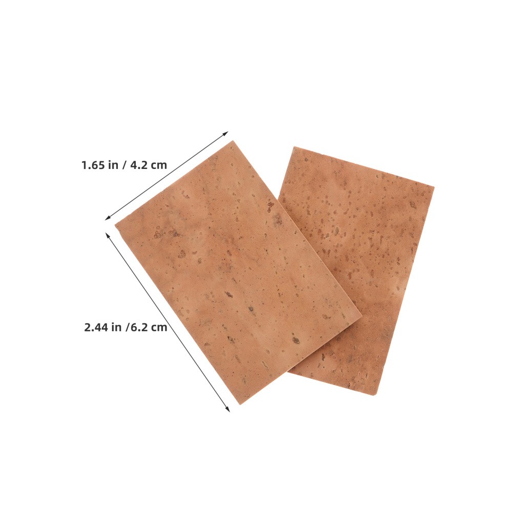  6pcs Alto Sax Neck Cork Replacement: 2.44x1.65" Saxophone Joint Cork