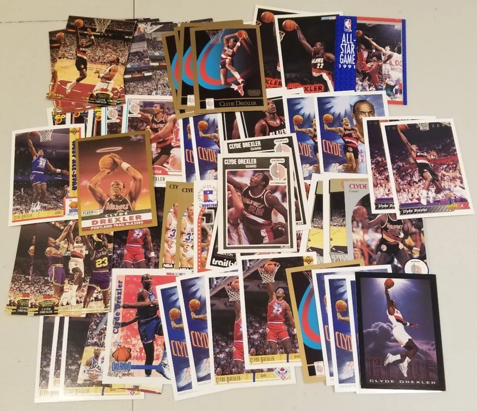 ENORME LOTE DE 750 TARJETAS DE LA NBA: Portland Trailblazers RCs, Salón de la fama, Estrellas BONO ENVÍO GRATUITO Foto 2 de 4