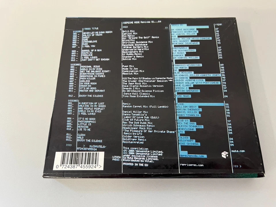 Depeche Mode – Remixes 81···04 French 3 CD Set © 2004 - 12"Mixes:Personal Jesus. - Bild 3 von 3